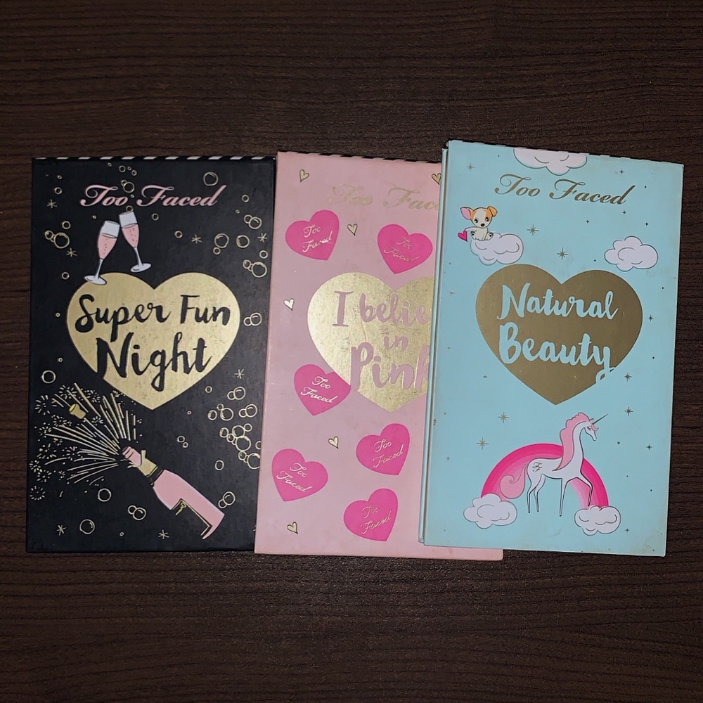 Too faced limited edition Christmas palette Bundle